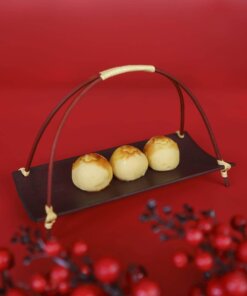 Golden Sandy Salted Egg Pineapple Balls