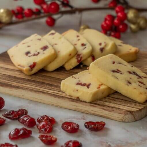 Cranberry Shortbread